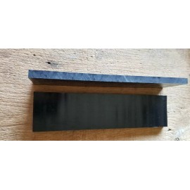 UHMW POLY  UHMW POLY COVERS FITS JOHN DEERE 47" SNOW BLOWER SKID SHOES 1/2 x 12" x 3"