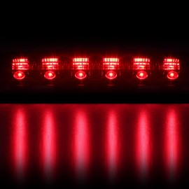 High Mount 3rd Stop Light Compatible with 2000-2006 Chevy Suburban Tahoe/GMC Yukon Third Center Cargo Reverse Rear LED Brake Light Bar Taillight (Smoke)