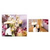 Kelendle 2Pcs Creative Japanese Kimono Bottle Cover with Hats Wine
