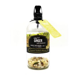 Spirit Infusion Bottle for cocktails - Ginger Cardamom