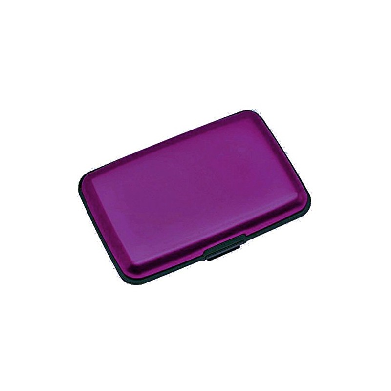 Aluminium Credit Card Holder (Purple)