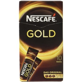 Nescafé Gold Original Soluble Coffee, Folding Box with (10 x 2g)