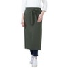 Seven Uniforms GT7010 Underwaist Apron, Long Apron, Khaki, Free, Khaki