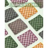 Jacquotha Soft Hand Towels 4 Pack, Green Checkered Face Towel