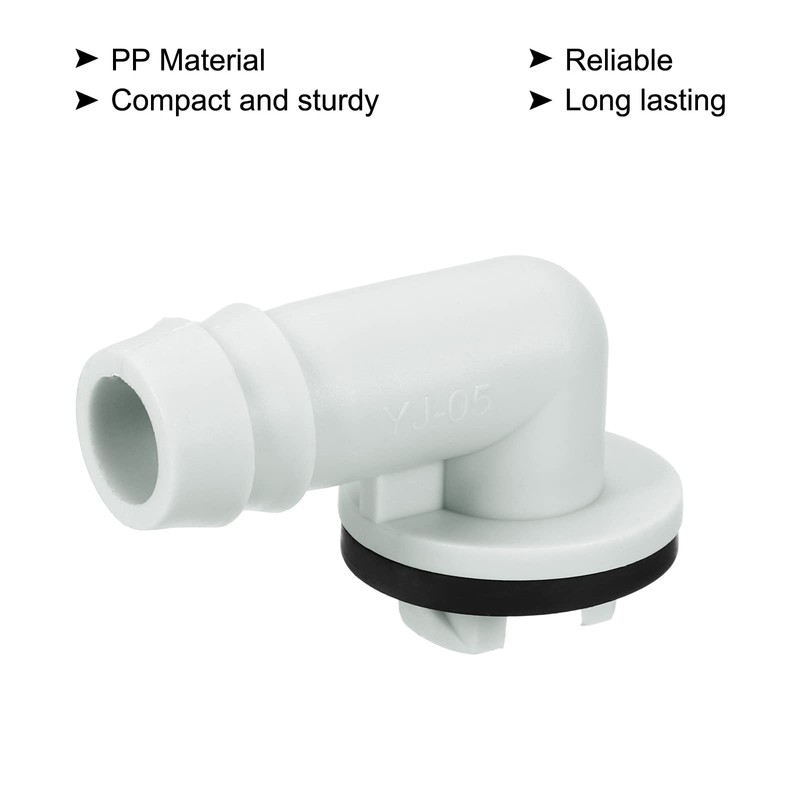 sourcing map Pack of 5 Air Conditioner Drain Connector 15