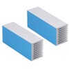2Pcs Cooling Fins Aluminum Heat Radiator Heatsink Kit for Electronic
