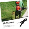 Parliky Comfortable Leaf Blower Weeder Harness Long Adjustable Belt for
