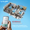 YNF Mini Smart Plug, Simple Setup with One Voice Command,