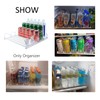 SZNLZQ SZNLZQ Drink Organizer for Fridge-White Automatic Pusher Glide,12oz 16oz