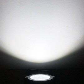 Rainproof Waterproof LED Clip Light, 7W, 630 lm, Cord Length 9.8 ft (3 m), LED Light, Spotlight, Outdoor Lighting, For Signs, Shops, Desk Stand, Arm Light, Piccolo Light, Outdoor Exterior Light (With Daylight White Switch)