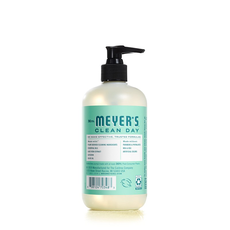 Mrs. Meyer's Clean Day Liquid Hand Soap, Cruelty Free and
