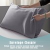 TELUS Pillow Cases Queen Size 2 Pack, Bamboo Rayon &
