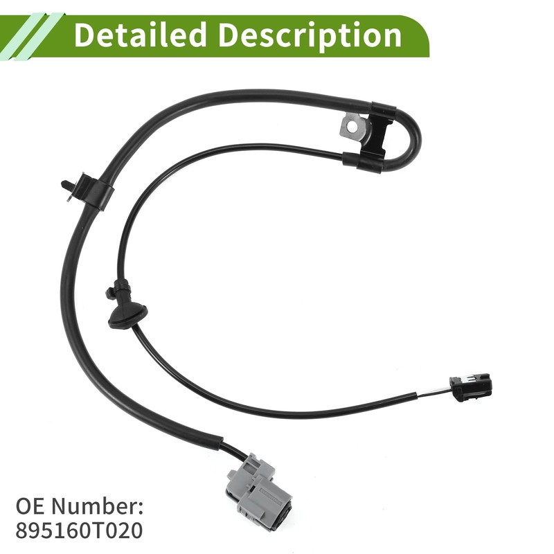 HOPESPANNER Kein. 895160T020 ABS Raddrehzahlsensor für Toyota Venza 2009-2015 Hinten