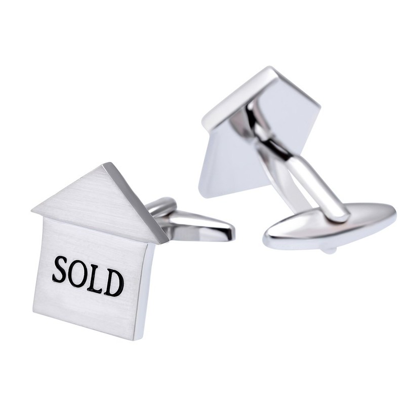 Salutto Men's Realtor Cufflinks with Gift Box
