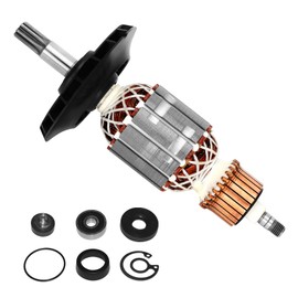 1619P10864 Armature Compatible with Bosch RH540S RH540M GBH 5-40DE Rotary Hammer and GSH5E GSH5CE Demolition Hammer Replace Armature 1614011128 1614011107 1614010188