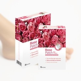10 rose sap patches for heavy and fatigued legs / 다리가 무겁고 피로 로즈 수액패치 10매