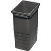 NINKA Abfallbehälter eins2vier/eins2fünf, 4,2 L, BxHxT: 153x170x230mm dunkelgrau