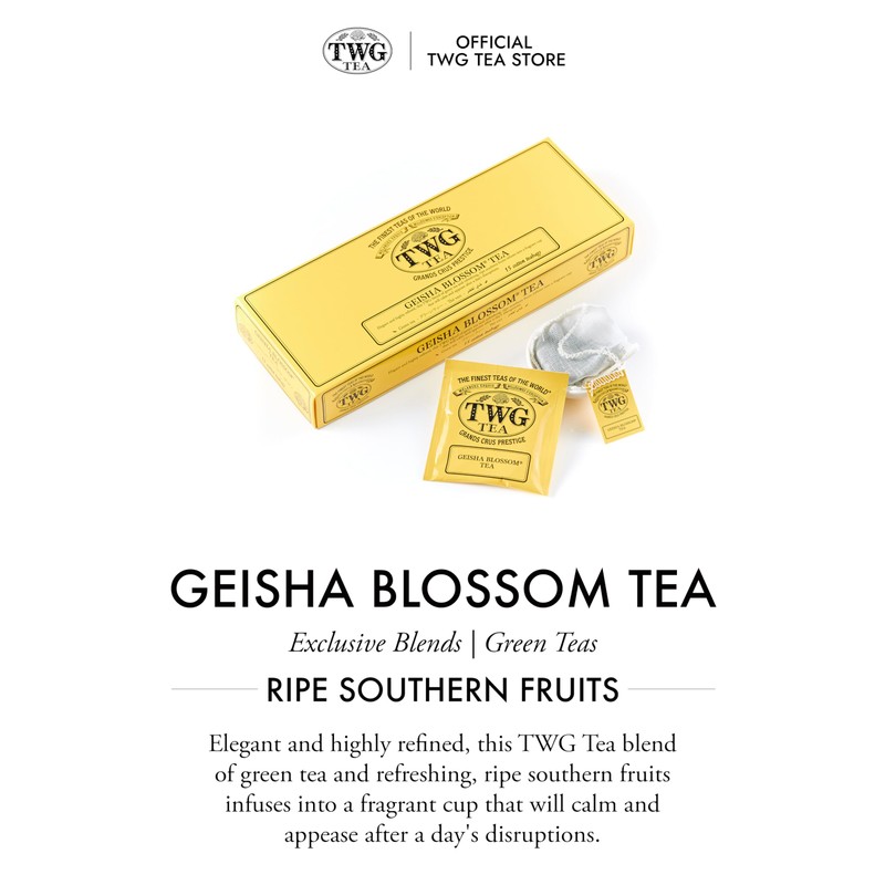 TWG Tea | Geisha Blossom Tea | Green Tea |