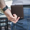 VULKIT Men's Bifold Wallet Genuine Leather Wallet RFID Blocking with