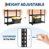 5-Tier Storage Shelves, 72"H x 36"W x 16"D, 3850 LBS