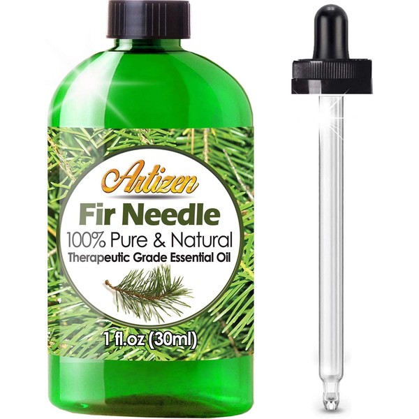 Artizen Fir Needle Essential Oil (100% Pure & Natural - Undiluted) Therapeutic Grade - Huge 1oz Bottle - Perfect for Aromatherapy, Relaxation, Skin Therapy & More!