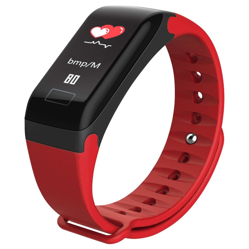 Color Screen Smartband Heart Rate Monitor Waterproof Sport Smart Wristband