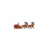 Noch n15924 Santa with Sleigh, Multicoloured