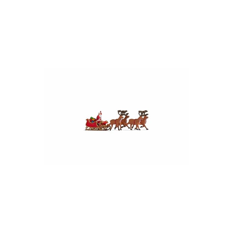 Noch n15924 Santa with Sleigh, Multicoloured