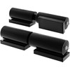 Heavy Duty Gate Hinges 7 Inches - 2 Pack Black