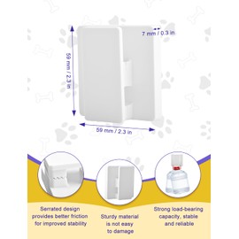 CAPHONT 4 Pcs Potty Training Dog Pee Pad Holder for Leg-Lifting Marking Dogs Indoor Training Pad Holder for Small & Large Size Wee Wee Pad, White