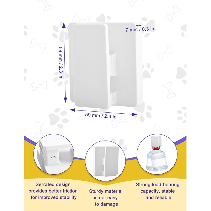 CAPHONT 4 Pcs Potty Training Dog Pee Pad Holder for