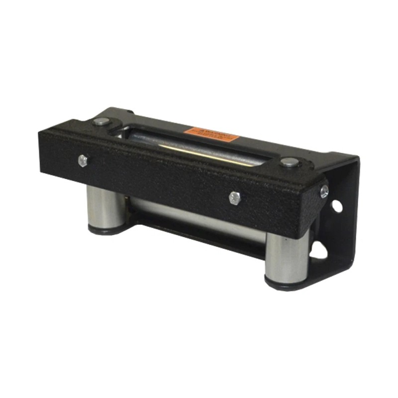 Black Mountain Flip-Up License Plate Holder Winch Roller Fairlead Hinge