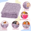 Plush Soft with Heart Checkered Baby Blanket,Fleece Infant Toddler Blankets