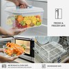 Hontent Large Glass Storage Containers with Lids 201oz Extra Large