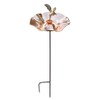 Achla Designs 201-3002 Hummingbird Stake Birdbath, Polished