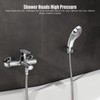 Handheld Shower Heads Silicone Massage Nozzle Ergonomic Handle with G1/2