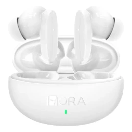 Audífonos In-ear Inalámbricos 1hora Aut205 Blanco Auriculares Inalambricos Bluetooth 5.3 Con Microfono