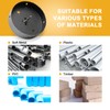 ITOOLFIRM 4 inch Hole Saw Drill Bit for Metal and