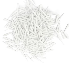WJUAN Soft Darts Pack of 200, White Soft Dart Tips, 2BA Thread, Dart Tips, Soft Plastic Dart Tips, Soft and Robust, Perfect for Dart Enthusiasts