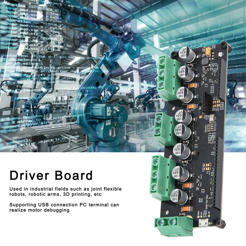 Driver Board Dual Drive Controller Brushless Motion Module No Heat