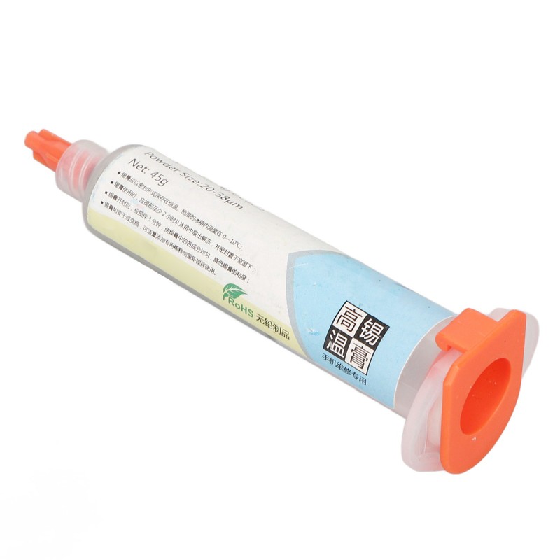 Tin Solder Paste Sn96.5 Ag3 Cu0.5 High Temperature Strong Adhesion
