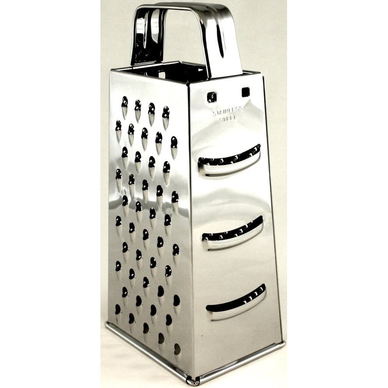 Paderno World Cuisine 4-Way Grater, Stainless Steel