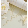 iF YOU Lariat Gold Long Necklaces for Women Trendy, Dainty
