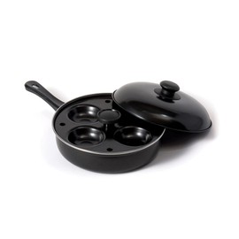 Fox Run Egg Pan, Non-stick Egg Poacher and Fry Pan Set