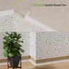78.7'' Flexible Quarter Round Molding - Self Adhesive Corner Trim