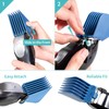 Clipper Guards 12 10 Compatible with Most Wahl Clippers, Color