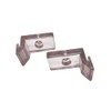 Gordon Glass® Translucent Bronze Shower Door Jamb Guide/Bumper for Sliding