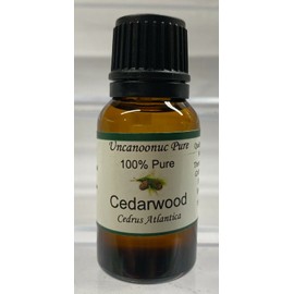Uncanoonuc Pure Cedarwood Pure Essential Oil 15mL Therapeutic Grade