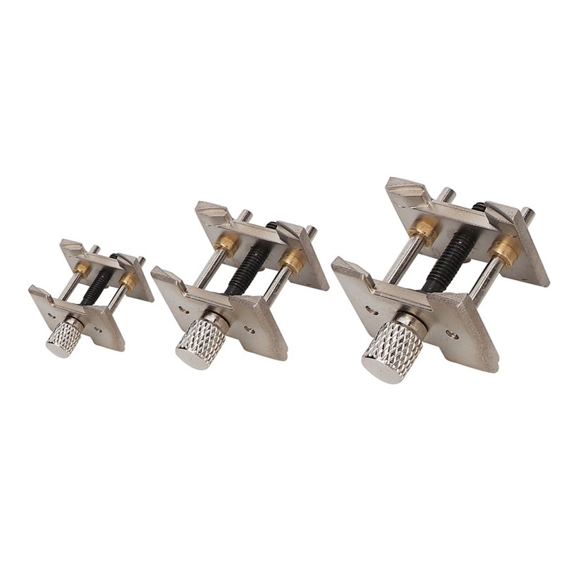 3pcs/Set Metal Watch Movement Fixed Base Holder Watchmaker Accessory Repairing