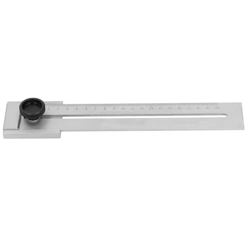 Sliding Line Ruler Accuracy Scribing Woodworking Parallel Carbon Steel Measuring